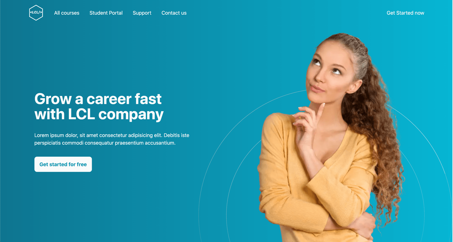 Landing Page Career